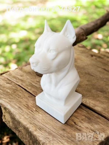 American Pitbull Terrier Буст / Питбул бюст, снимка 4 - Декорация за дома - 53370387