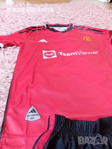 Чисто нов оригинален детски екип на Манчестър Юнайтед - Рашфорд, снимка 6 - Детски тениски и потници - 50661687