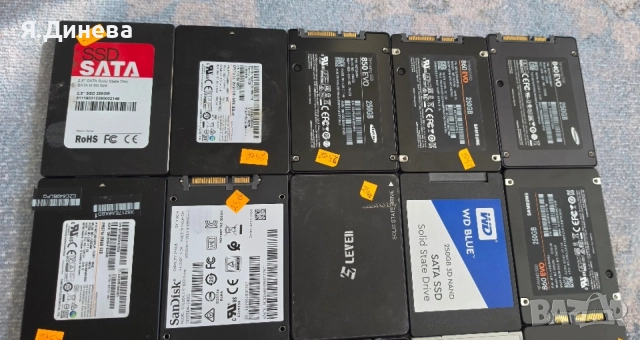 SSD дискове 240-256 гб, снимка 5 - Твърди дискове - 56364681