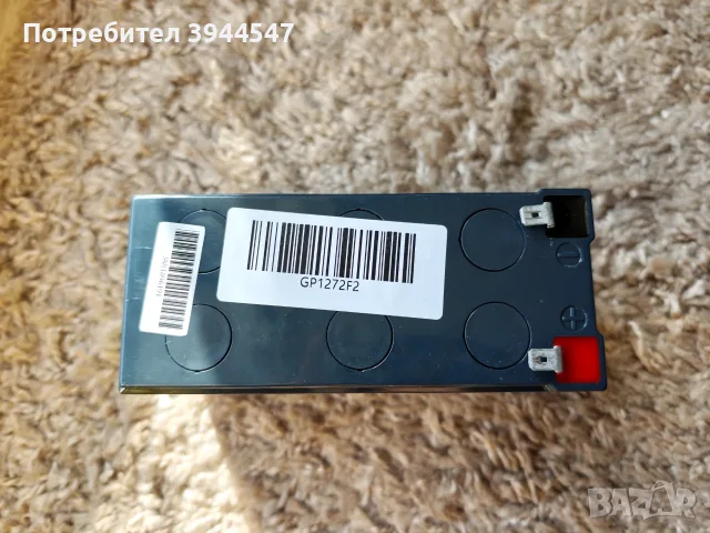 Акумулаторна батерия CSB, 12V, 7.2Ah, F2 конектори, снимка 2 - Аксесоари и консумативи - 56038147