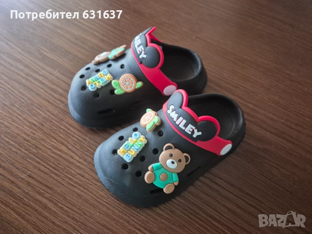 Бебешки сандали/чехли, снимка 7 - Бебешки обувки - 51783312