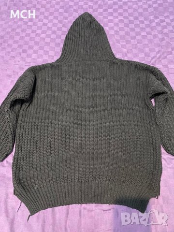 Дамски пуловер с качулка, снимка 4 - Блузи с дълъг ръкав и пуловери - 42748656