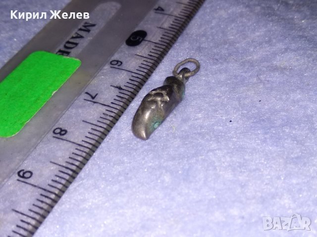 ВЪЗРОЖДЕНСКА САЧАНЕНА ВИСУЛКА от ПРОЧЕЛНИК НАГРЪДНИК ТРЕПКА ЕТНО НАКИТ НОСИЯ 27206, снимка 9 - Антикварни и старинни предмети - 39307994