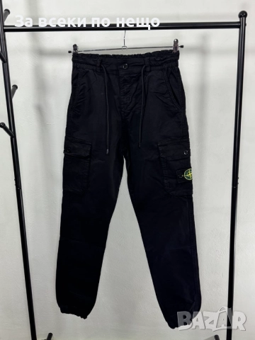 Stone Island Мъжки Черен Панталон Код V.B.83