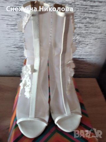 Дамски бутикови обувки номер 41, снимка 3 - Дамски боти - 38713462