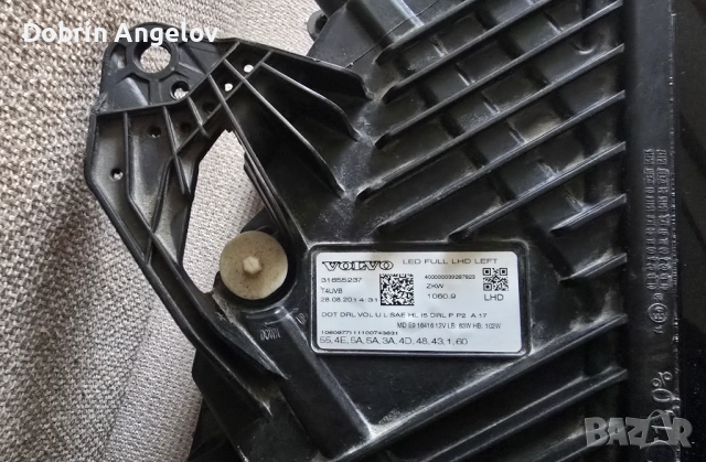 Ляв фар за Volvo XC60 (2017-2024) Full LED. USA модел, перфектно състояние!!!, снимка 14 - Части - 54102125