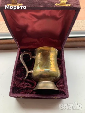 Масивна рядка чаша от сватбата на Чарлз иДаяна-1981год.