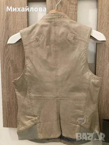 G-Star Raw, Кожен елек, размер М, снимка 6 - Елеци - 56256020