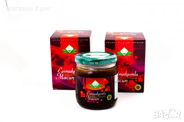 Epimedyumlu Macun Themra - оригинален 240 гр.-маджун, снимка 3 - Хранителни добавки - 49333317