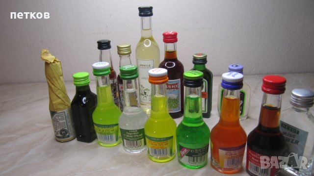колекция 18 бр. мини бутилки, снимка 10 - Колекции - 40378648