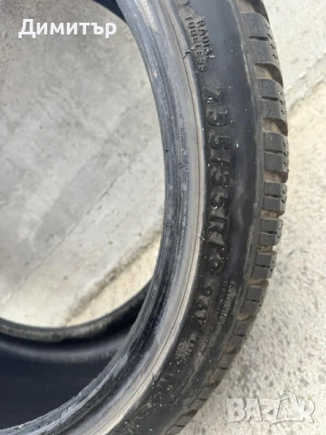 Dunlop  wintersport 3d 255/35/19, снимка 3 - Гуми и джанти - 54154368