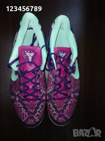 Kobe Bryant Nike 8 VIII Pit Viper Purple Dynasty 2013 US 15 UK 14 49.5, снимка 3 - Спортни обувки - 52586225