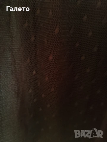 Черна пола с ластик на талията     