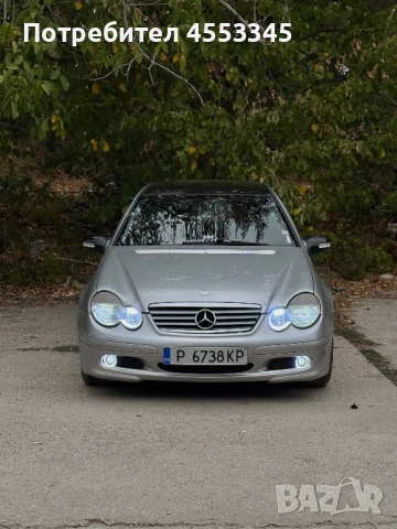 Mercedes c200 compressor Sport coupe, снимка 12 - Автомобили и джипове - 52568265