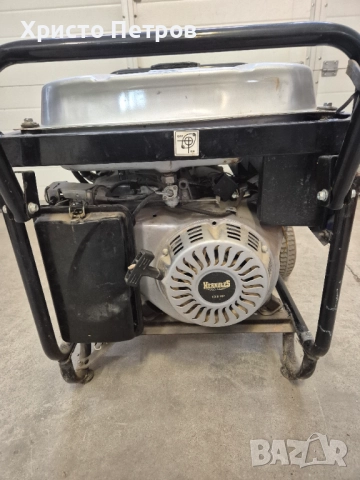 Генератор за ток бензинов трифазен 5500W, снимка 7 - Генератори - 52996269