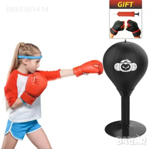 Детска настолна боксова круша с вендуза, снимка 5 - Други - 48022431