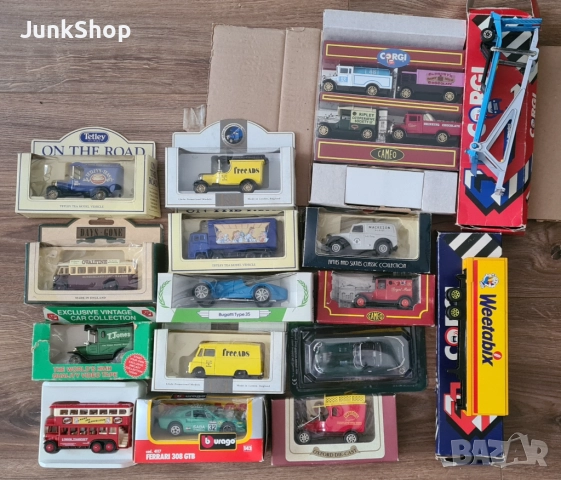 Стари ретро оригинални английски колички Corgi Lledo 