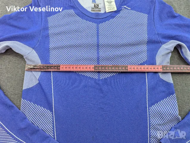 Salomon Primo Warm Мъжка Термо Блуза Размер М, снимка 8 - Тениски - 49622532