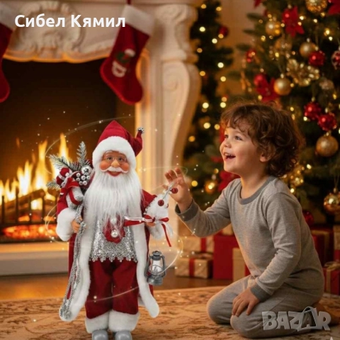 Коледна фигура Дядо Коледа – създай празнично настроение у дома!, снимка 2 - Декорация за дома - 52556934