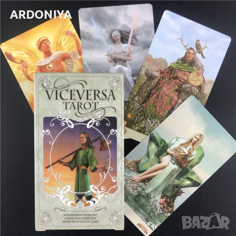 Vice Versa Tarot - двустранни карти Таро , снимка 6 - Други игри - 37309409