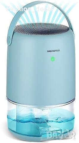 Нов INKBIRD Портативен Обезвлажнител 1100мл - 7 LED Цвята Тих Режим, снимка 9 - Други стоки за дома - 42746110