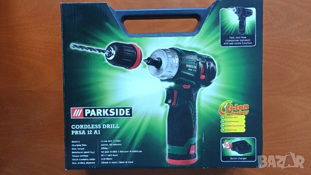 винтоверт Parkside PBSA 12 A1, снимка 6 - Винтоверти - 54064028