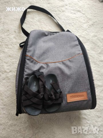 Бебешка чанта Kikka Boo + подарък санадали Zara номер 20, снимка 2 - Раници - 40394617
