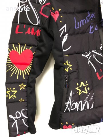 New яке с естествен косъм/реплика, снимка 3 - Якета - 30877141