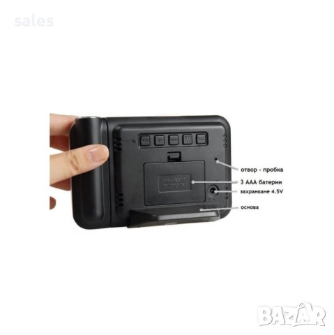 Настолен часовник-проектор, снимка 8 - За дома - 42777269