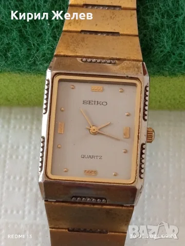 Ретро модел дамски часовник SEIKO JAPAN QUARTZ класически модел 46172