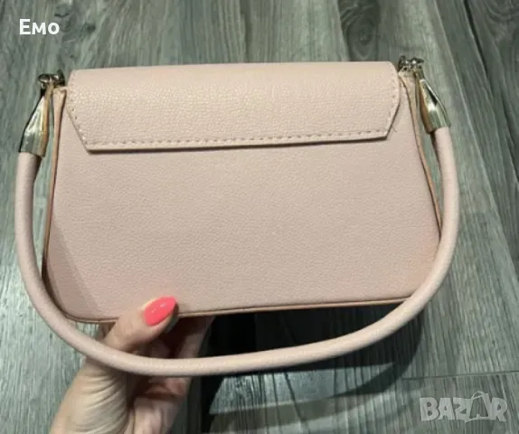 Малка дамска кожена чанта с тик-так закопчаване, снимка 14 - Чанти - 48429171