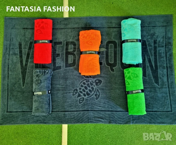 Плажна кърпа хавлия за плаж Vilebrequin, снимка 2 - Бански костюми - 50906765