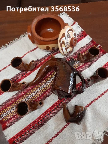 Керамични изделия Гювеч,чинии,купички и др., снимка 13 - Прибори за хранене, готвене и сервиране - 55893801