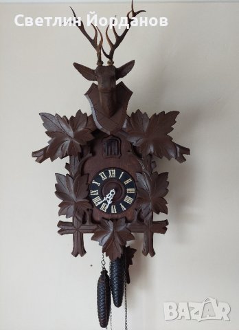 Стенен часовник с кукувица - Шварцвалд в Стенни часовници в гр. Шумен -  ID42170080 — Bazar.bg