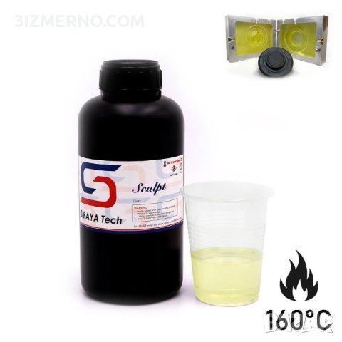 Професионална термоустойчива фотополимерна смола Siraya Tech Sculp до 160°C за отливки и матрици 405, снимка 1 - Консумативи за принтери - 42826270