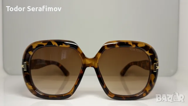 Слънчеви очила Tom Ford FT1052 / FT0930 (Nico) – Бели / Овърсайз, снимка 5 - Слънчеви и диоптрични очила - 55611682