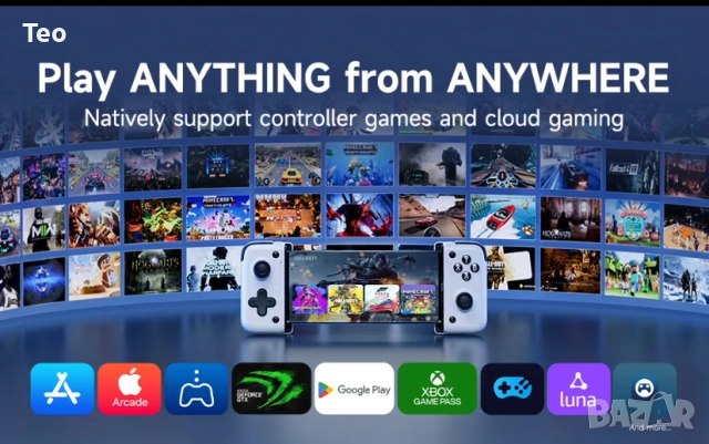 EasySMX M05 Mobile Gaming Controller - контролер за Android и iPhone, снимка 8 - Аксесоари - 52072879