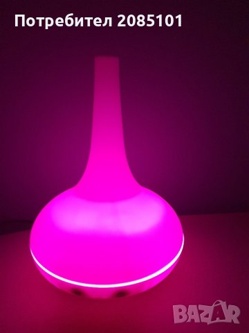 Нощна лампа 7 цвята, снимка 6 - Настолни лампи - 42379765