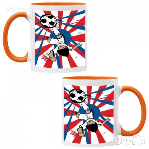 Чаша Captain Tsubasa 03,Керамична Чаша, Кафе Чай, Игра,Изненада,Подарък,Повод,Празник,Рожден Ден, снимка 5 - Чаши - 38472227