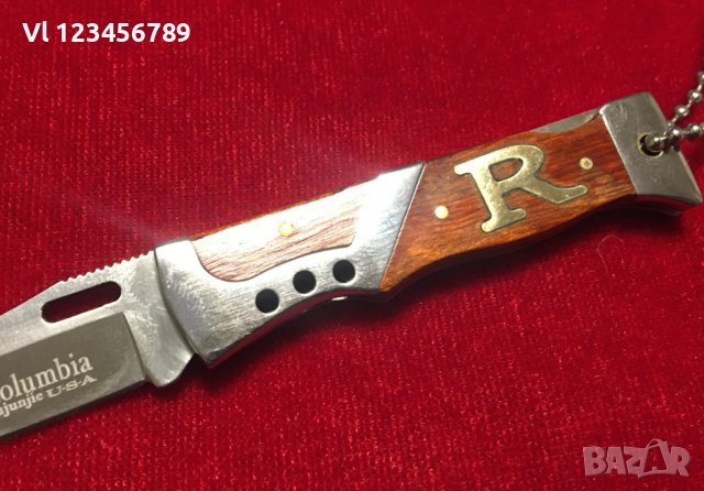 Сгъваем нож Columbia 55x124 - надпис МR/RM, снимка 3 - Ножове - 39519586