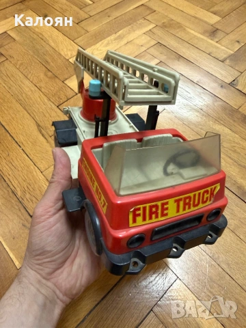 Играчка Камионче - пожарна на Playmobil, снимка 2 - Колекции - 54177280