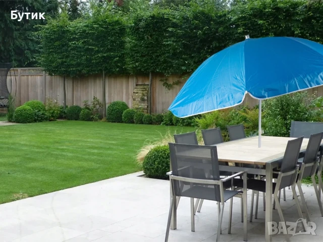 Компактен и надежден плажен чадър – 150 см NS 3606/NS 3606 W, снимка 3 - Градински мебели, декорация  - 49910532