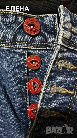 дамски дънки Филип Плейн , снимка 2 - Дънки - 53935164