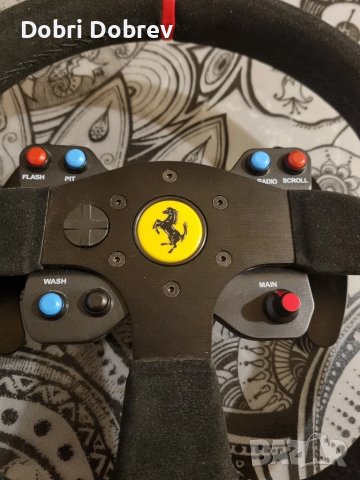 thrustmaster ferrari inegral Alcantara edition волан за t300 tx и други, снимка 4 - Аксесоари - 47442025
