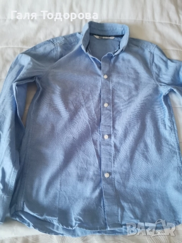 Детска риза с дълъг ръкав H&M 146см, снимка 4 - Детски ризи - 51441675