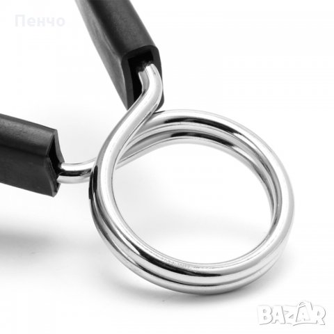 Клипси скоби 2бр. 30 мм щанга скоба пружинна яка клипсове фитнес тежест дъмбел стандартен комплект ф, снимка 6 - Фитнес уреди - 29358925