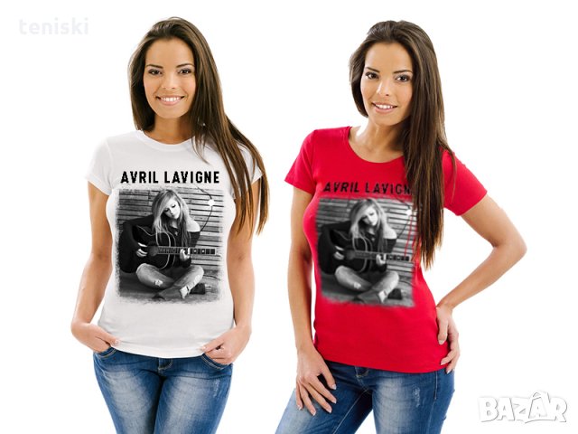 Тениски Avril Lavigne Аврил Лавин Модели и цветове