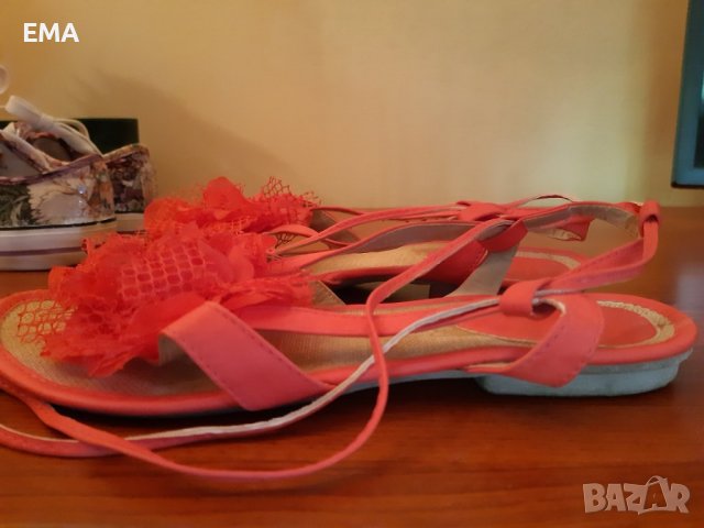 Пантофи /Чехли/Сандал еспадрила/Гуменки- 37 и 38ми номер- 10% още през м.НОЕМВРИ, снимка 14 - Сандали - 32980253