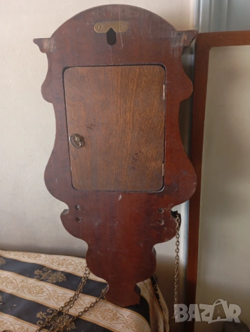 Стар стенен часовник, снимка 7 - Антикварни и старинни предмети - 53992694