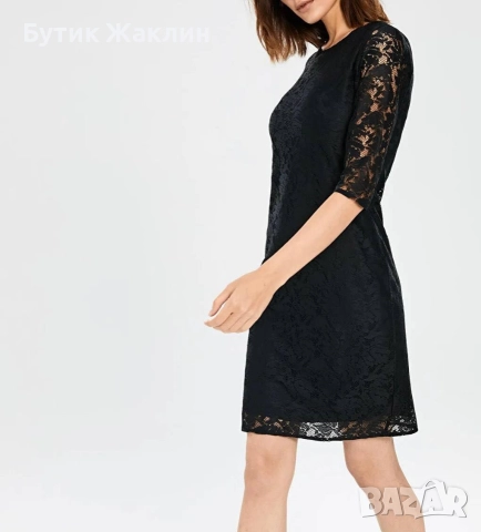 Дамска рокля с дантела , снимка 3 - Рокли - 52672391